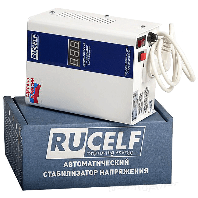 Стабилизатор напряжения Rucelf 220В для газовых котлов